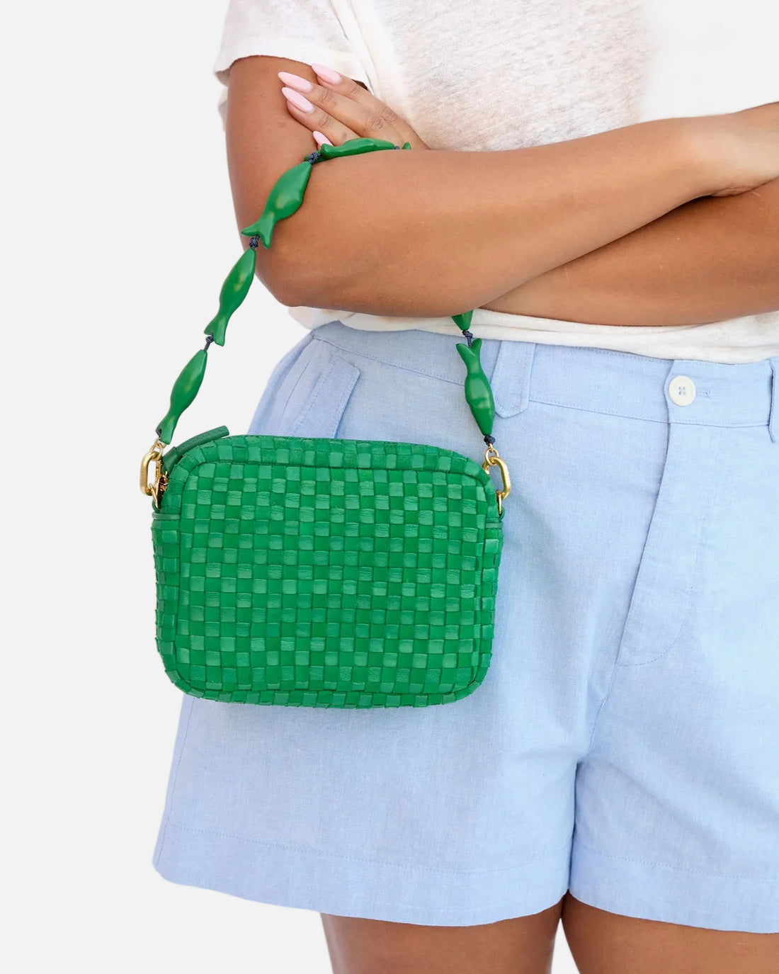 SHORTIE STRAP - EMERALD SARDINE