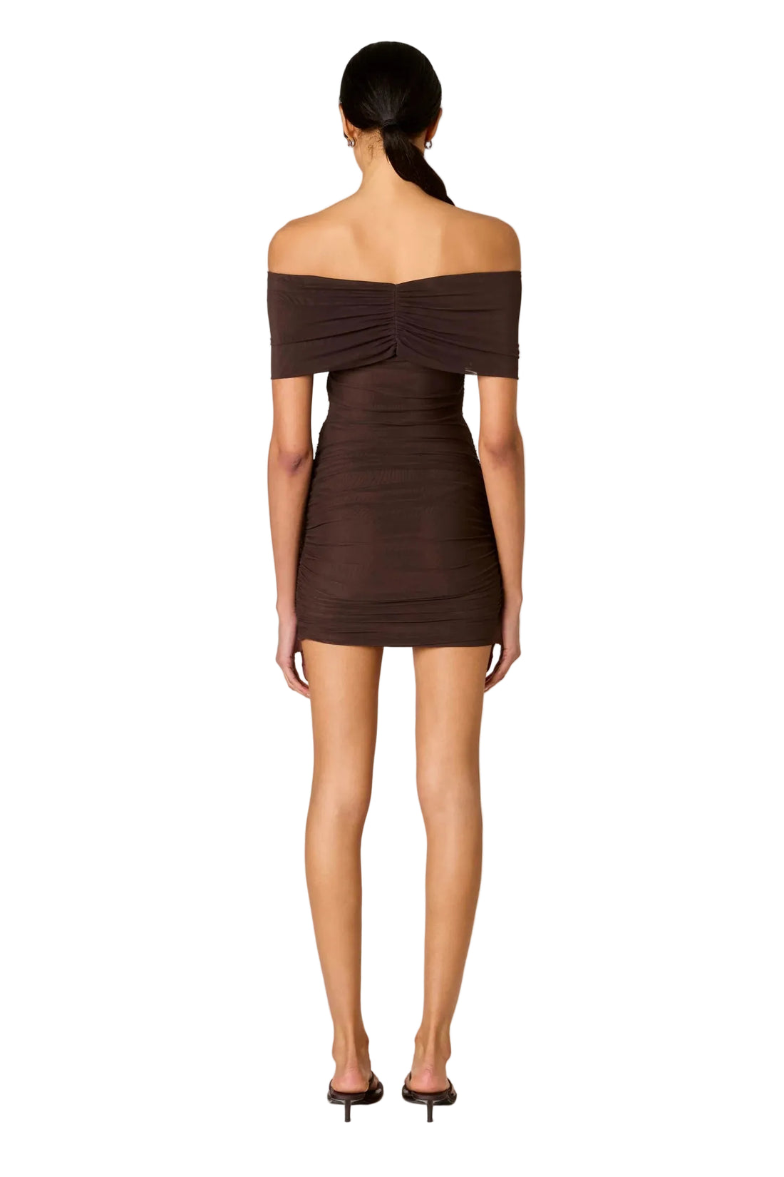 OLYMPIC DRESS - COFFEE