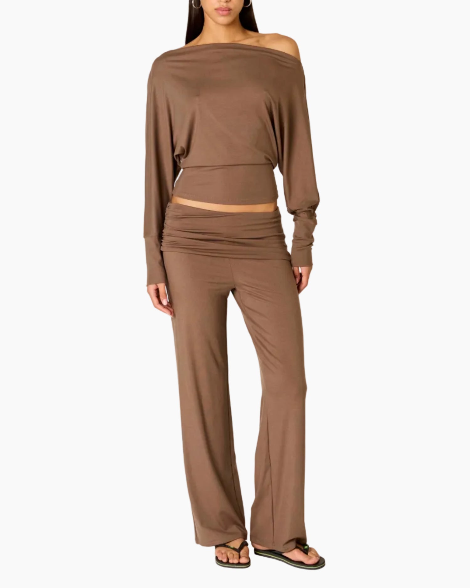 DELFINA PANT - SABLE