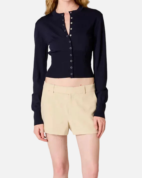 LUCILE CARDIGAN - NAVY