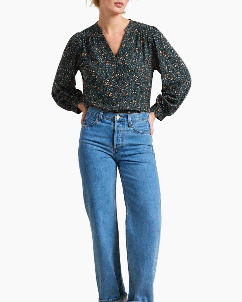 PAULINE BLOUSE - MARIN DITSY