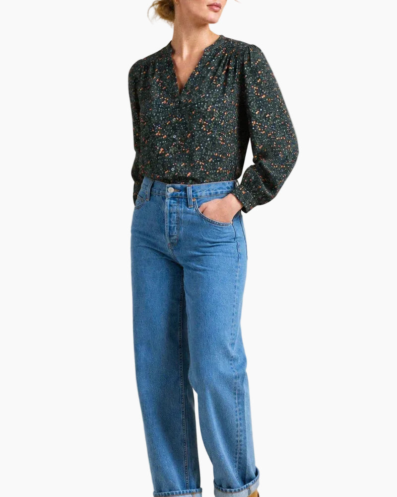 PAULINE BLOUSE - MARIN DITSY