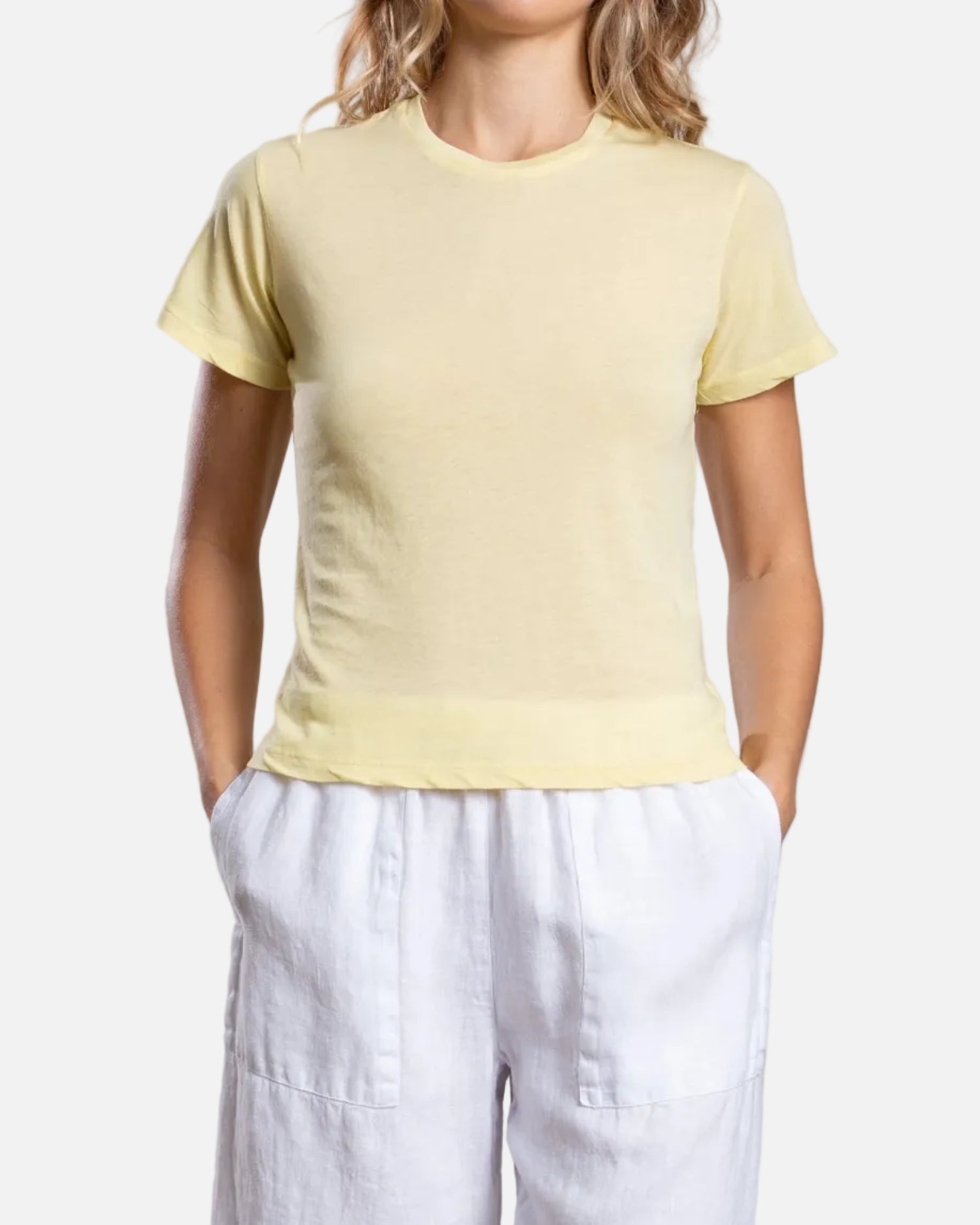 AUDREY BABY TEE - ZEST