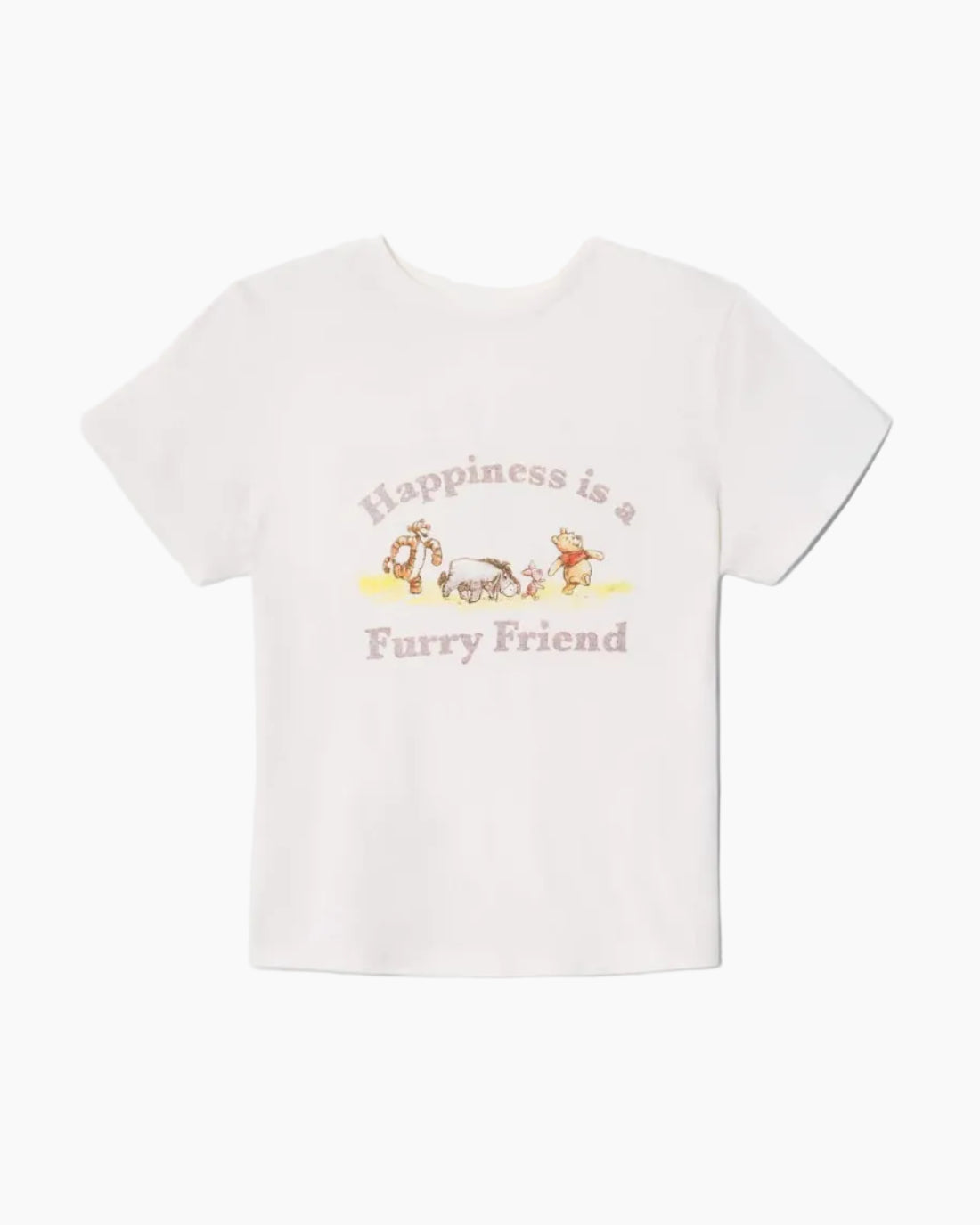 CLASSIC TEE POOH FRIEND - VINTAGE WHITE
