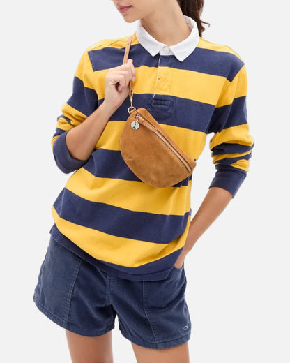 PETITE FANNY - CARAMEL SUEDE