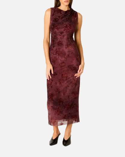 REESE DRESS - BERRY