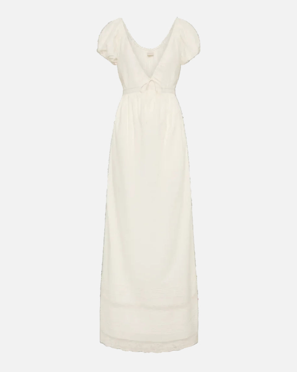 ELODIA MAXI DRESS - MILA LACE IVORY