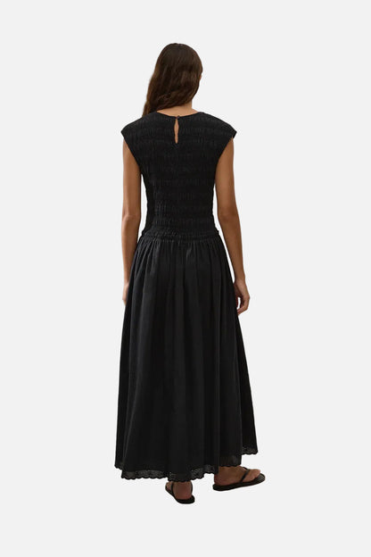 FLAVIA MAXI DRESS - BLACK