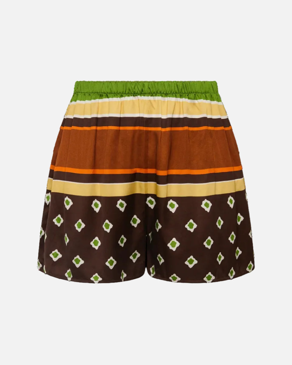 TIA SHORT - VALENCIA STRIPE