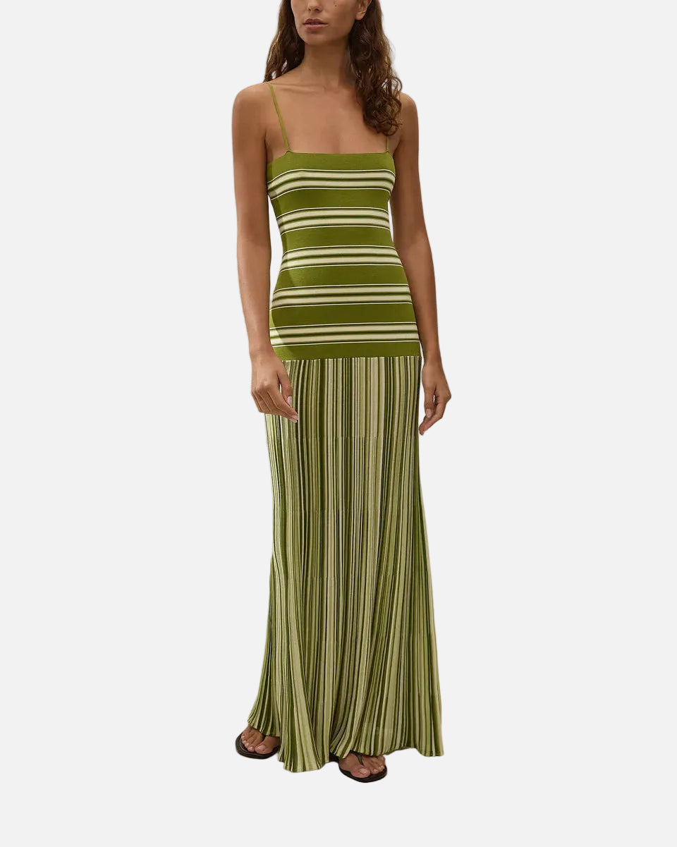 ESENIA KNIT DRESS - JUNIPER