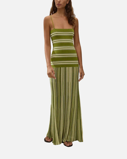 ESENIA KNIT DRESS - JUNIPER