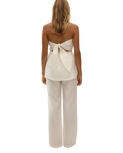 CAPRIOLLA PANT - WHITE