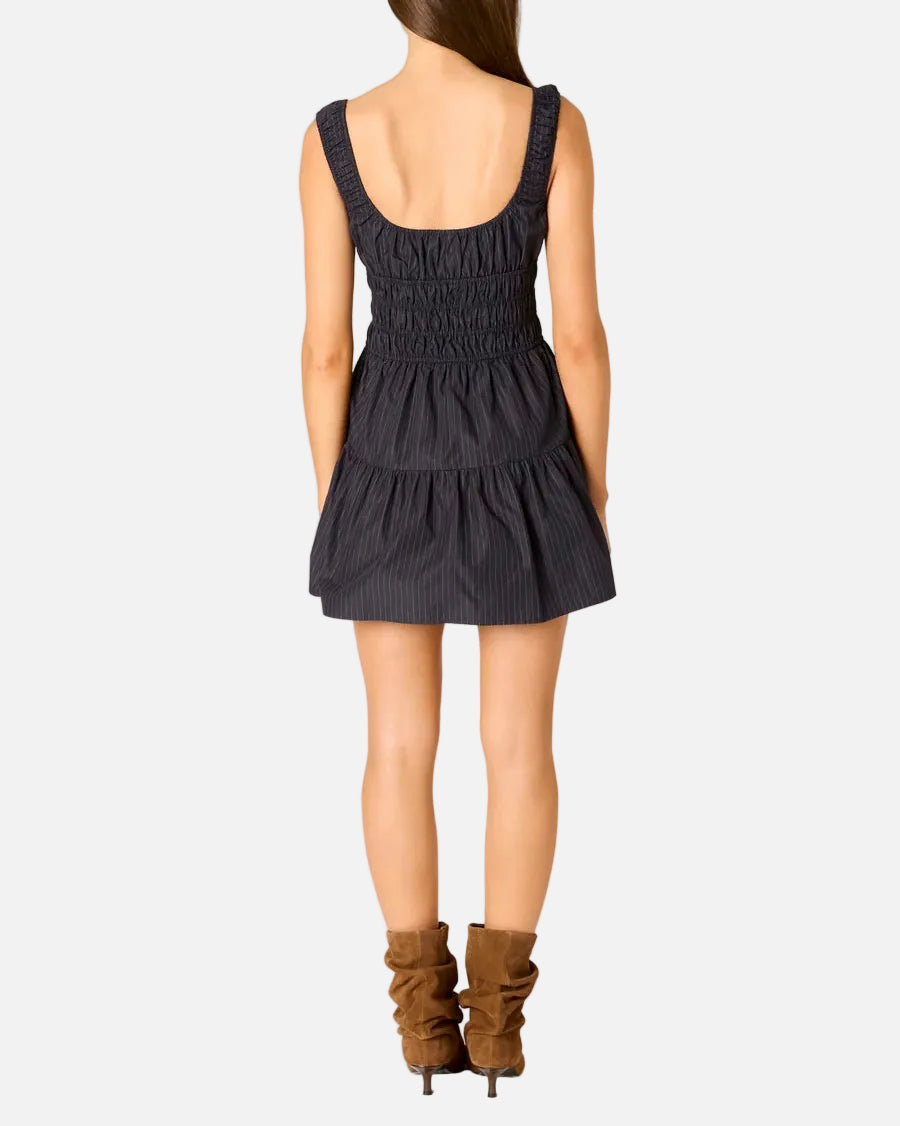 SALT DRESS - NAVY