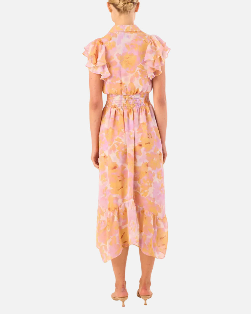 FLORENCIA DRESS - WATERCOLOR FLORAL
