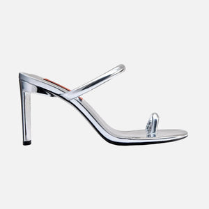 PIPE HEEL - SILVER