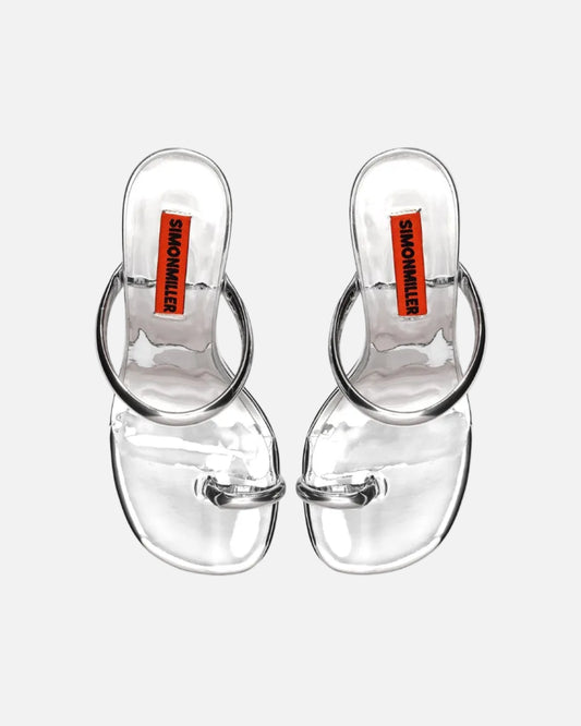 PIPE HEEL - SILVER