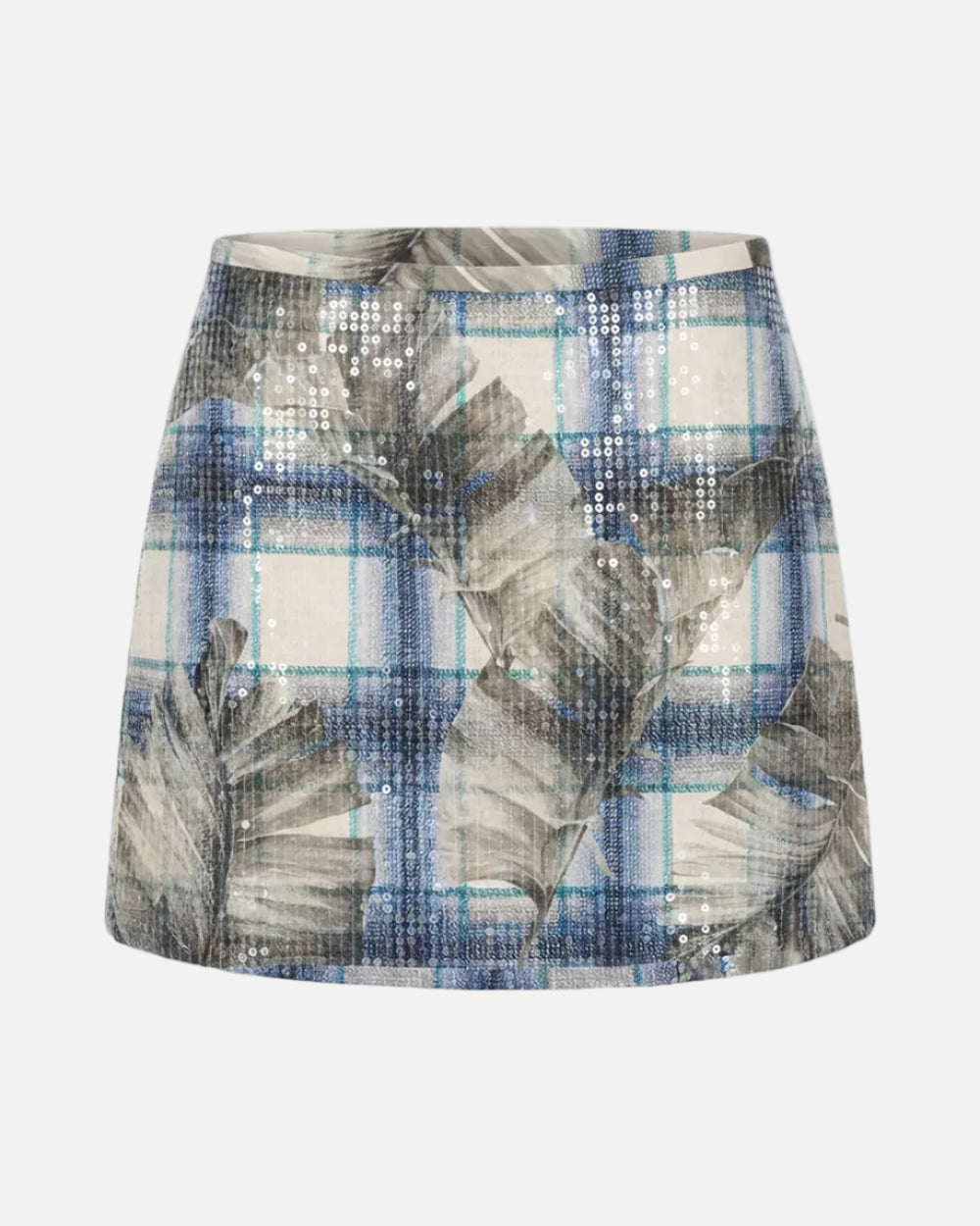 ANDRE PALMS SKIRT - PALM LEAVES SHINE