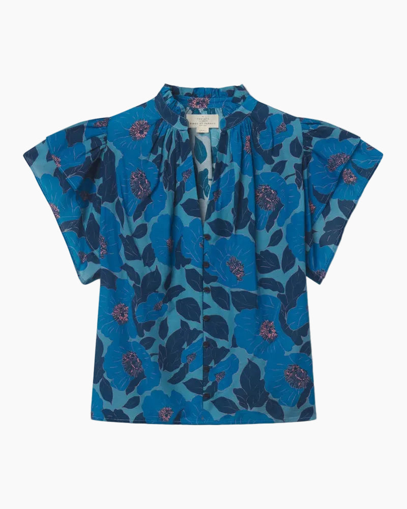 VIOLETTE BLOUSE - LAGO FLORAL