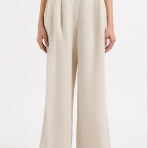 THILDA LINEN PANT - NATURAL