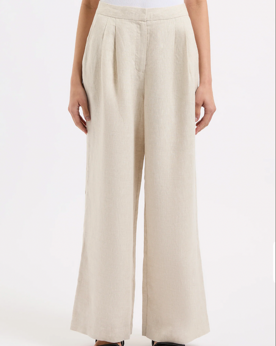 THILDA LINEN PANT - NATURAL