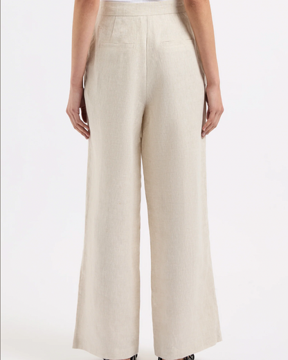 THILDA LINEN PANT - NATURAL