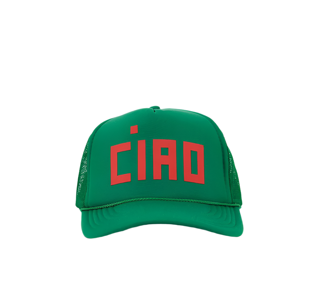 CIAO TRUCKER HAT - GREEN