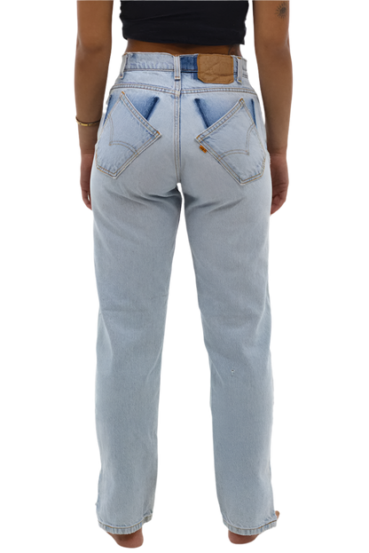ALLYSA TILTED/SPLIT CUSTOM PANT - LIGHT/MEDIUM