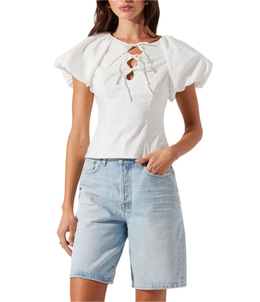 AINE TOP - WHITE