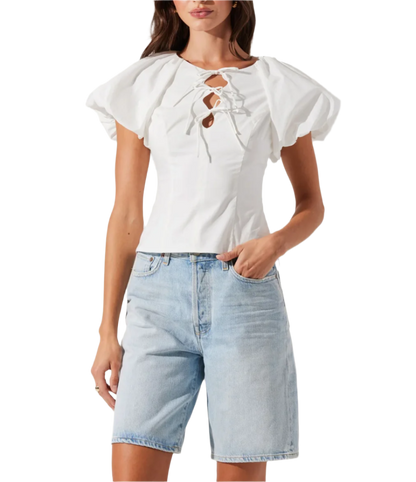AINE TOP - WHITE