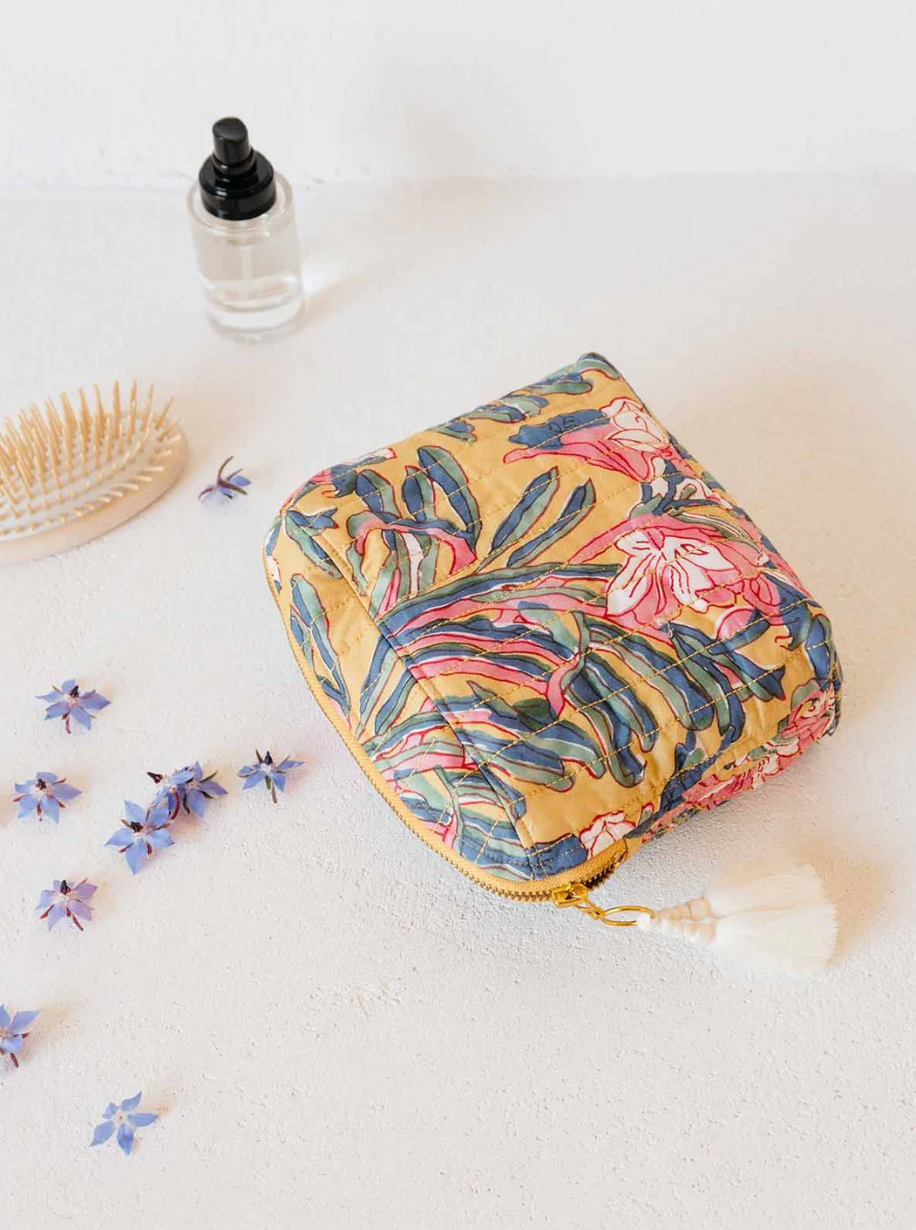 POUCHETTE TEIKI - HONEY FLOWER - SIZE SMALL