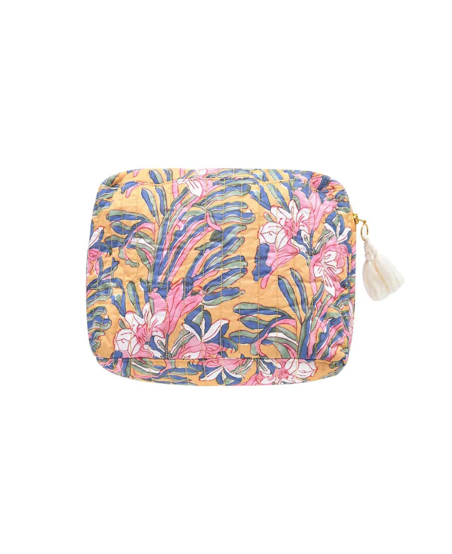 POUCHETTE TEIKI - HONEY FLOWER - SIZE SMALL