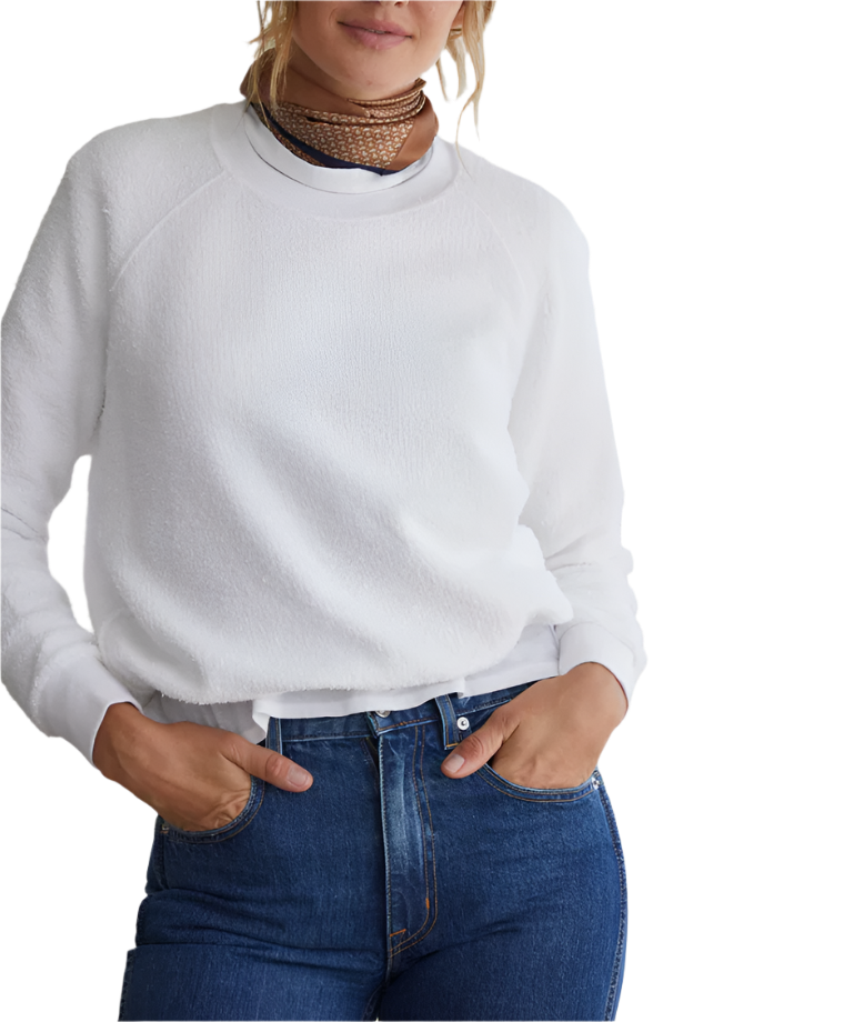ZIGGY PULLOVER - WHITE
