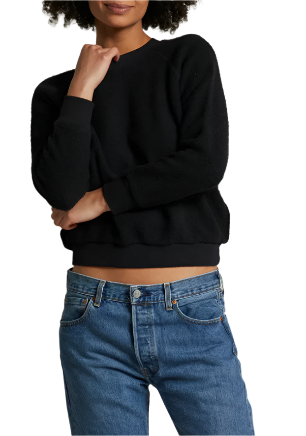 ZIGGY PULLOVER - TRUE BLACK