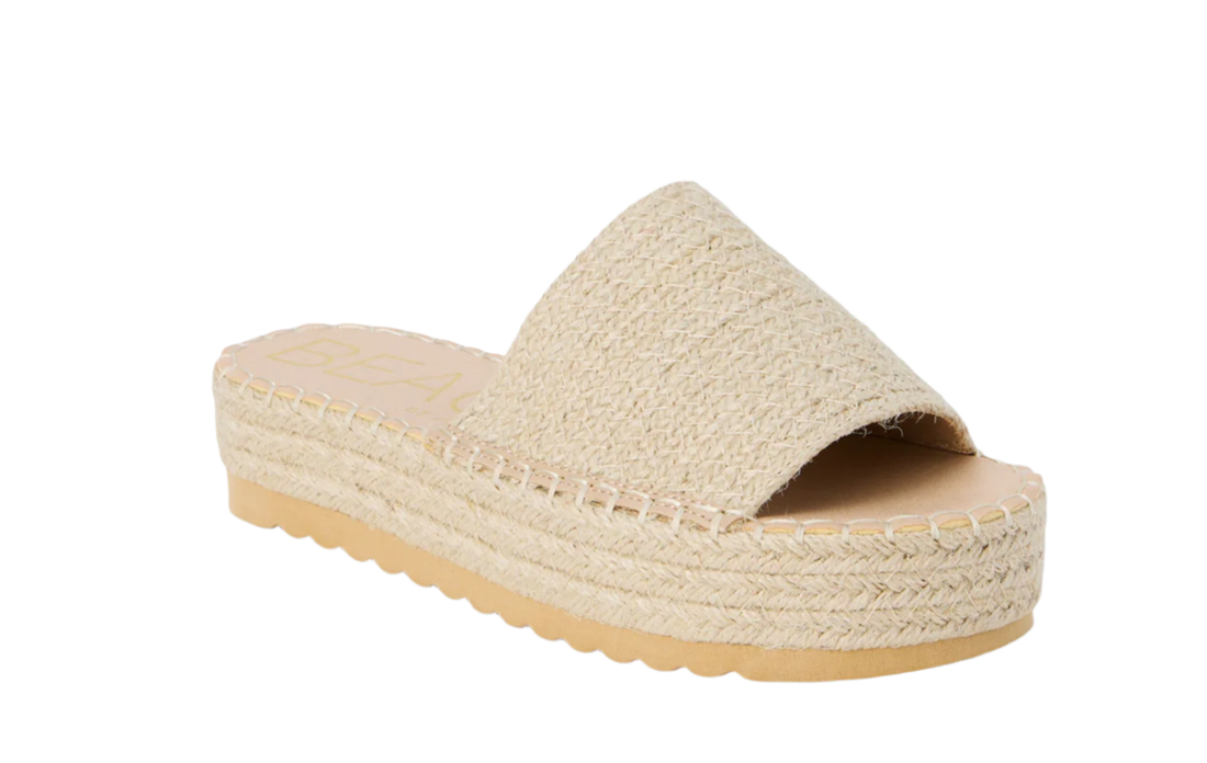 DEL MAR PLATFORM SANDAL - NATURAL