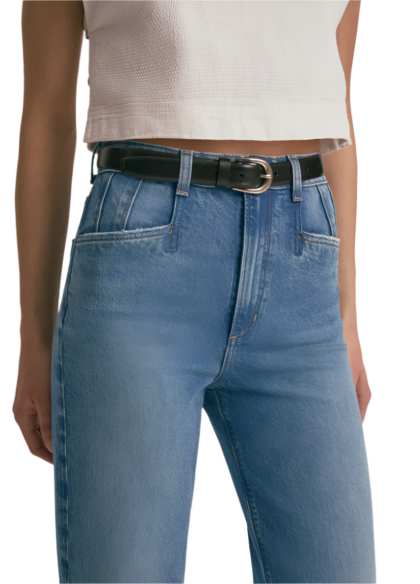 THE JORDIE WIDE LEG SUPER HIGE RISE - CROSBY