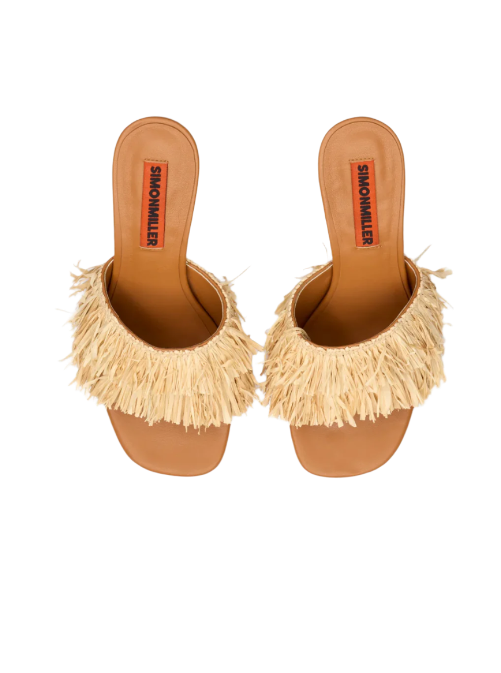 FRINGE PLAYA BAMBOO HEEL - NATURAL