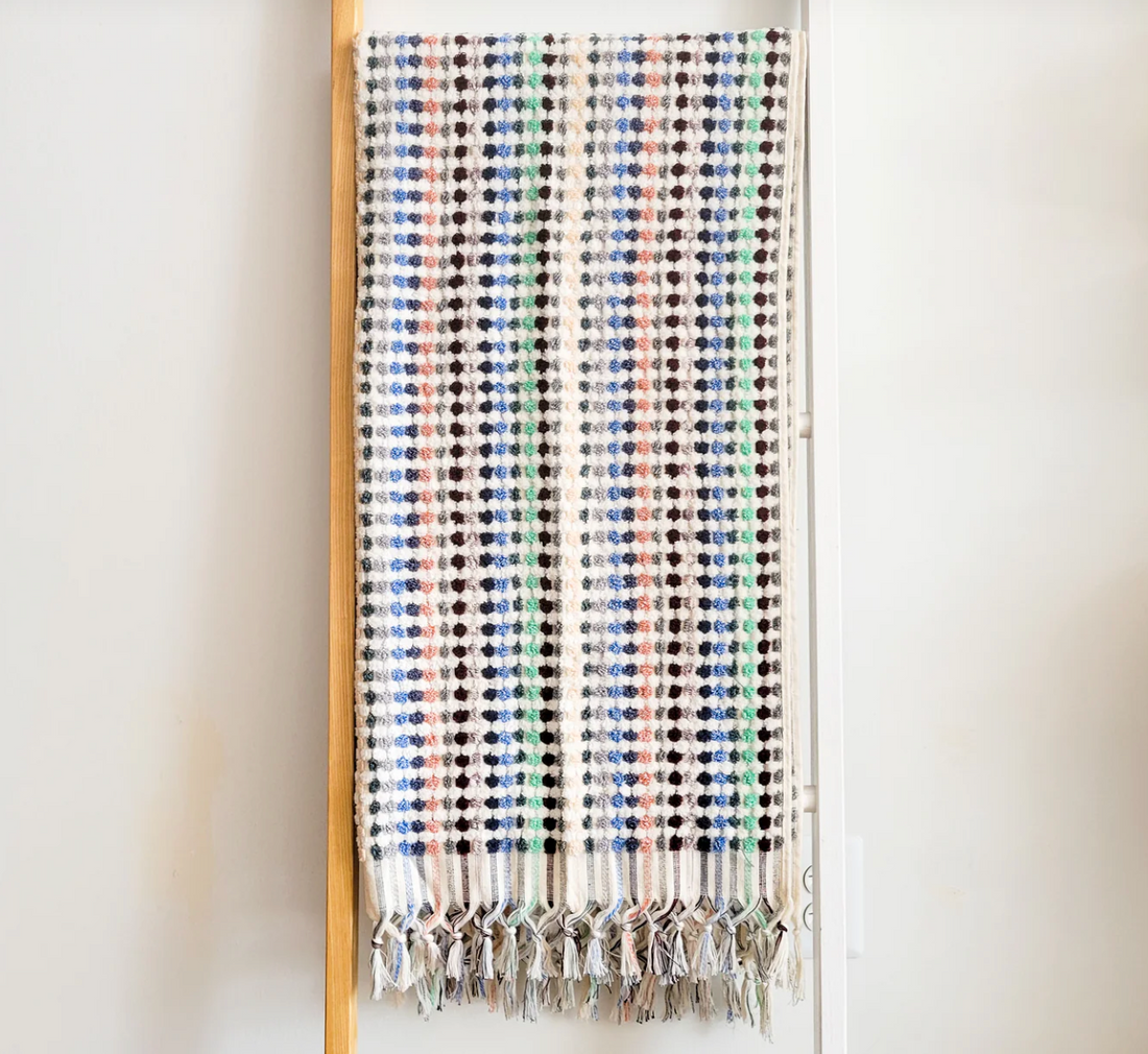 MARSEILLE DOTTED BODY TOWEL - MULTI COLOR