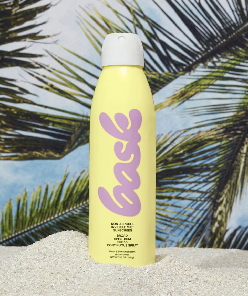 BASK SPF 50 NON-AEROSOL SPRAY SUNSCREEN
