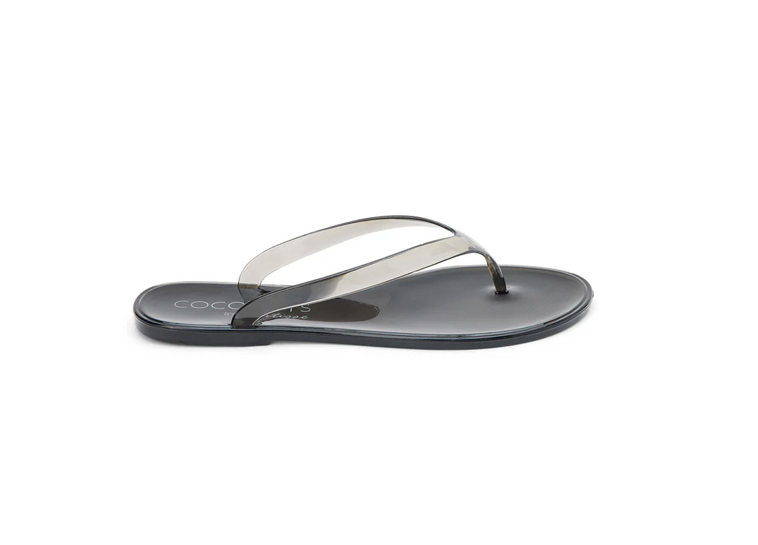 OLSEN FLIP FLOP SANDAL - BLACK