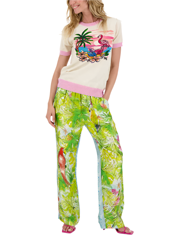 NORA COTTON SHIRT - SUNSET