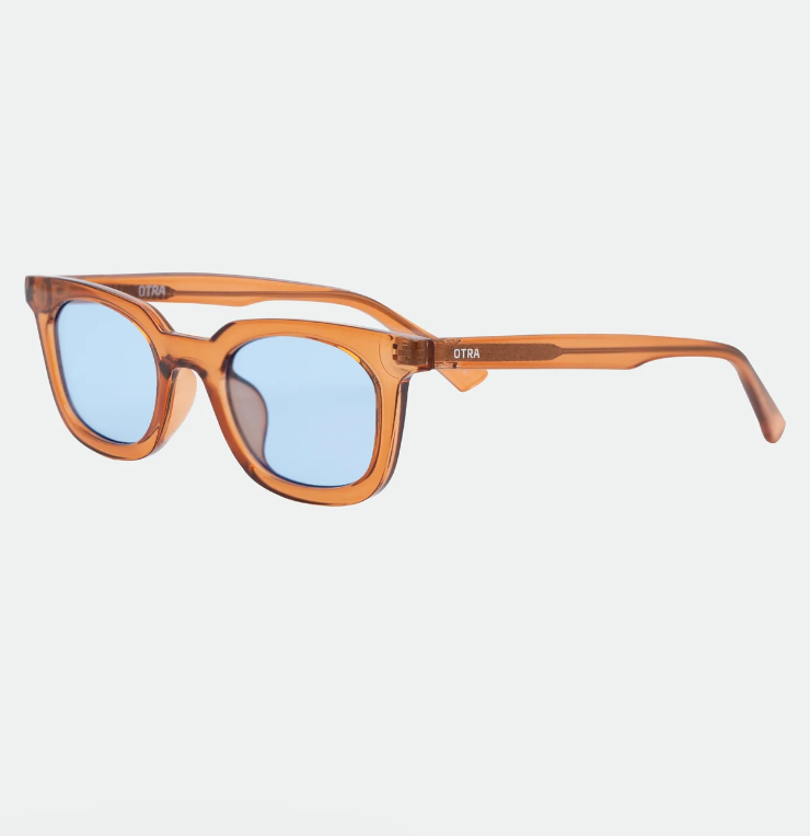 NIA - TRANSPARENT TAN/LIGHT BLUE