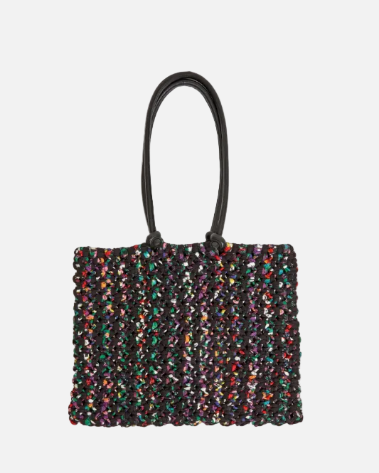 SANDY TOTE - BLACK MULTI