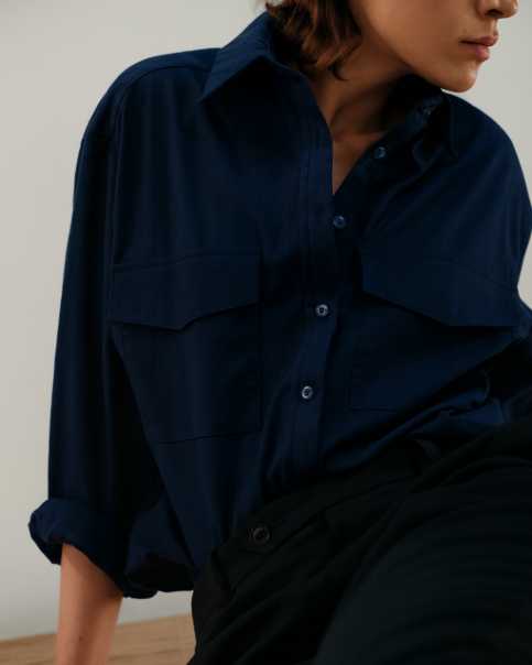 THE CARGO - NAVY SHEER