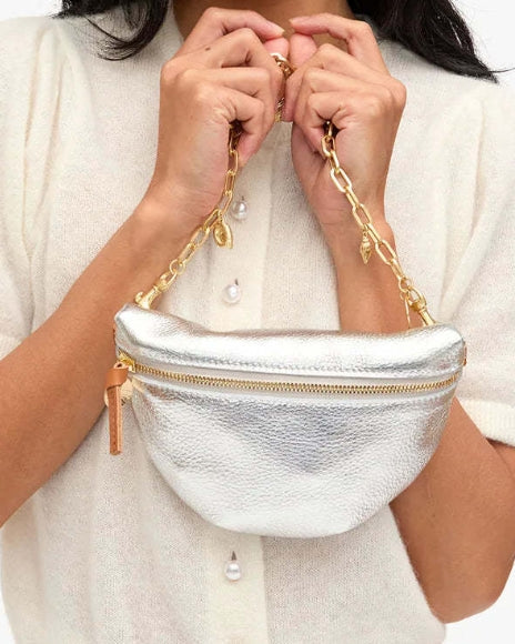 SHORTIE STRAP - OVAL LINK WITH SEA CHARMS BAG STRAP