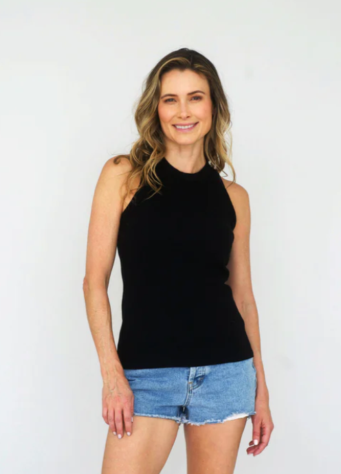 SS WEEKEND HIGH NECK TIB TANK