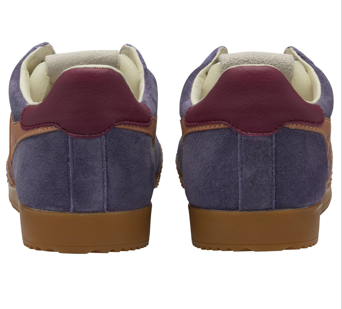 ELAN SNEAKER - PLUM/TERRACOTTA