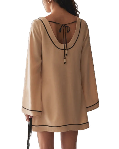 THE LYON DRESS - FAWN