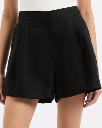 THILDA TAILORED SHORT - BLACK