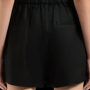 THILDA TAILORED SHORT - BLACK