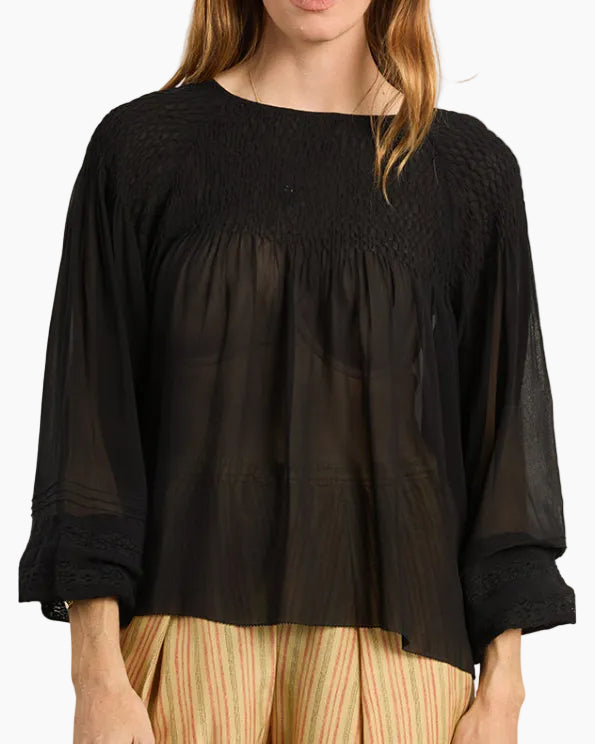 ALDA TOP - BLACK